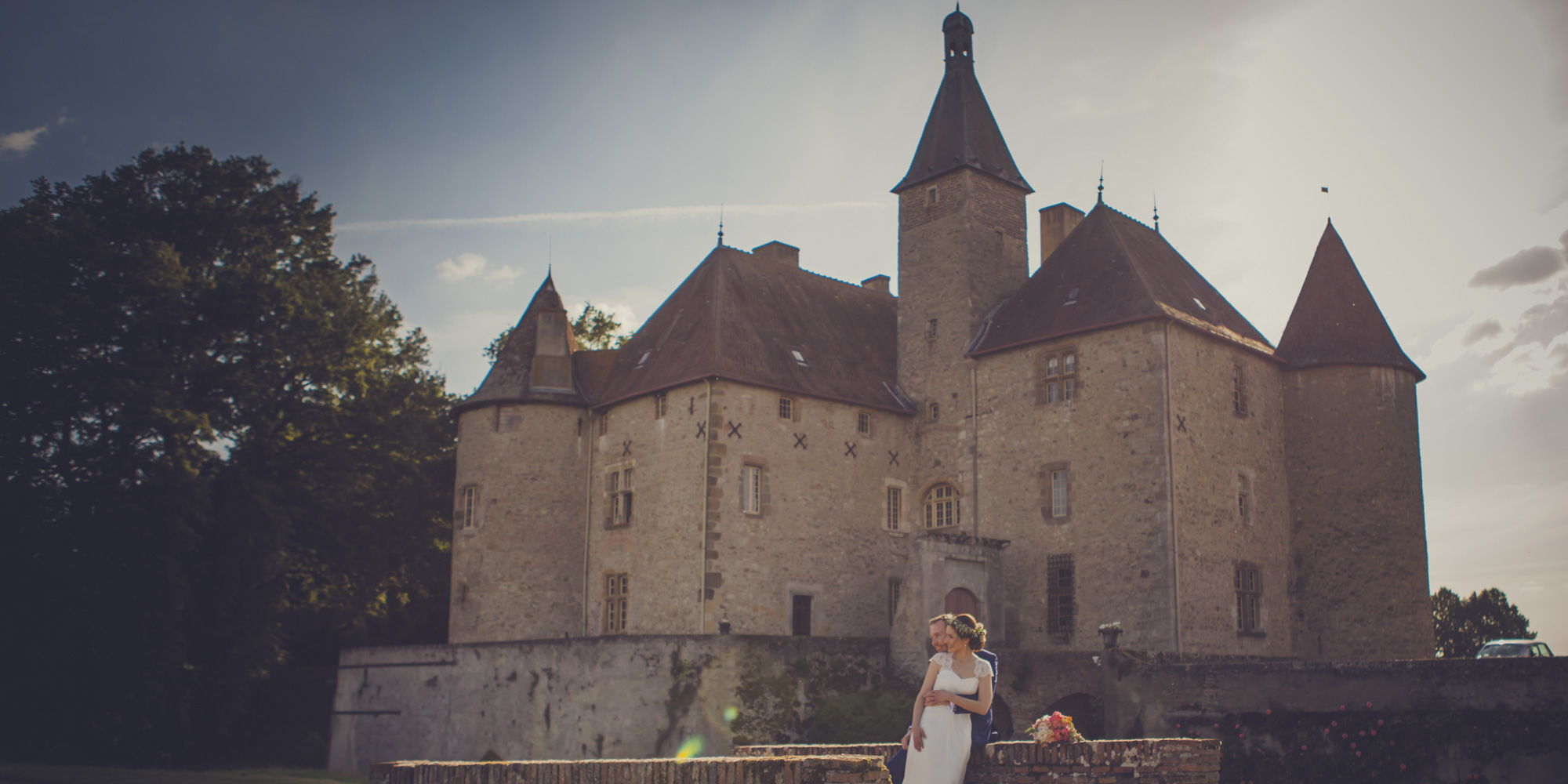 Photographie de la Séance couple au chateau de Beauvoir