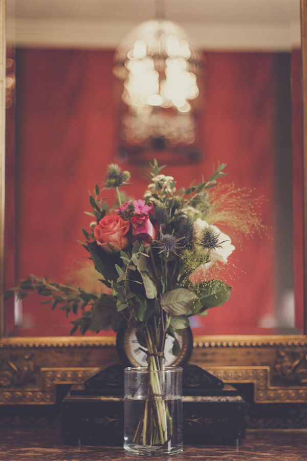 Bouquet de la mariée au chateau de la bourdelière à Lyon